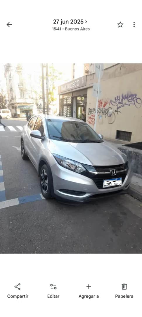 HONDA HRV - Vista principal