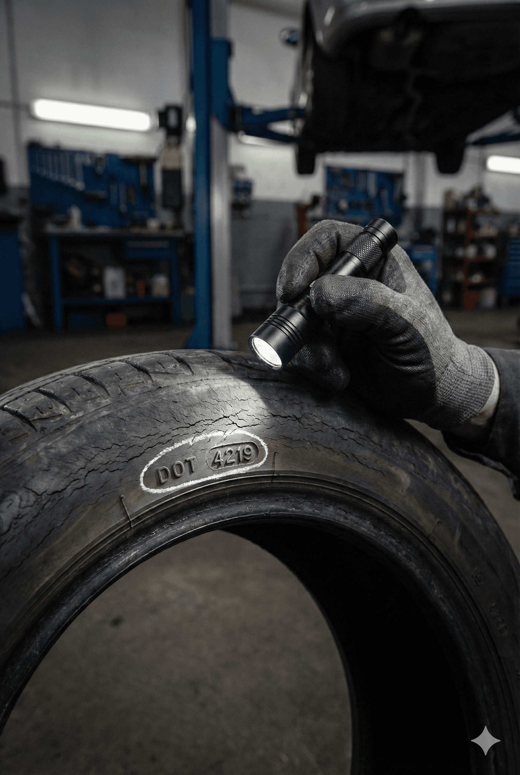 Tienen dibujo y parecen nuevas, pero no sirven: El código de 4 cifras que revela si tus cubiertas están vencidas