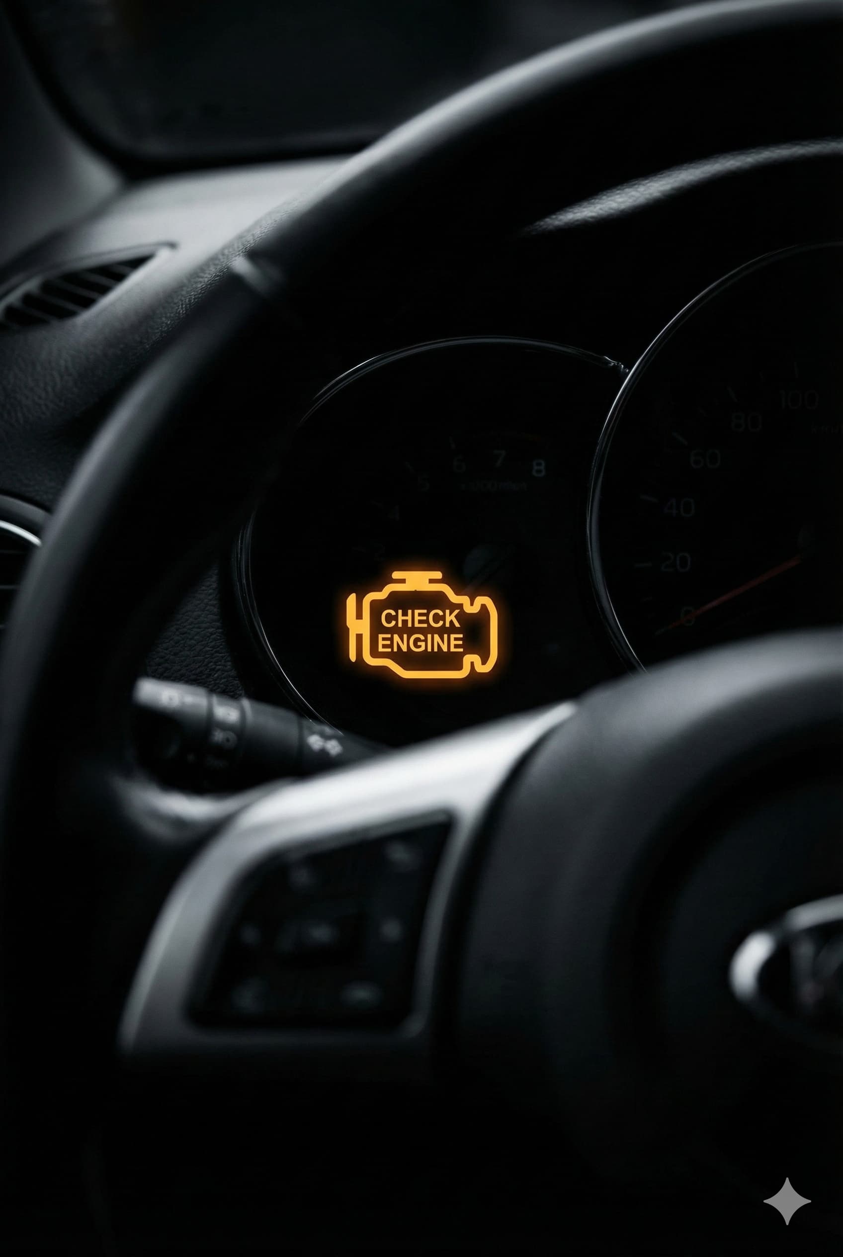 Luz de Check Engine prendida: Qué significa, causas frecuentes y cuándo es peligroso seguir manejando
